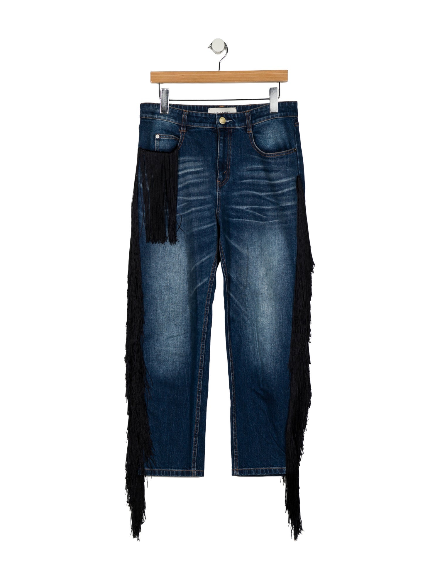Hellessy High-Rise Straight Leg Jeans