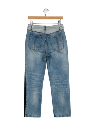 Hellessy High-Rise Straight Leg Jeans