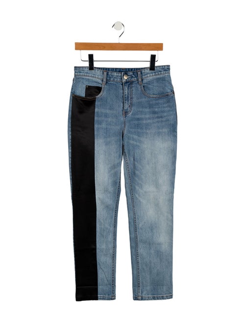 Hellessy High-Rise Straight Leg Jeans