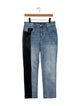 Hellessy High-Rise Straight Leg Jeans