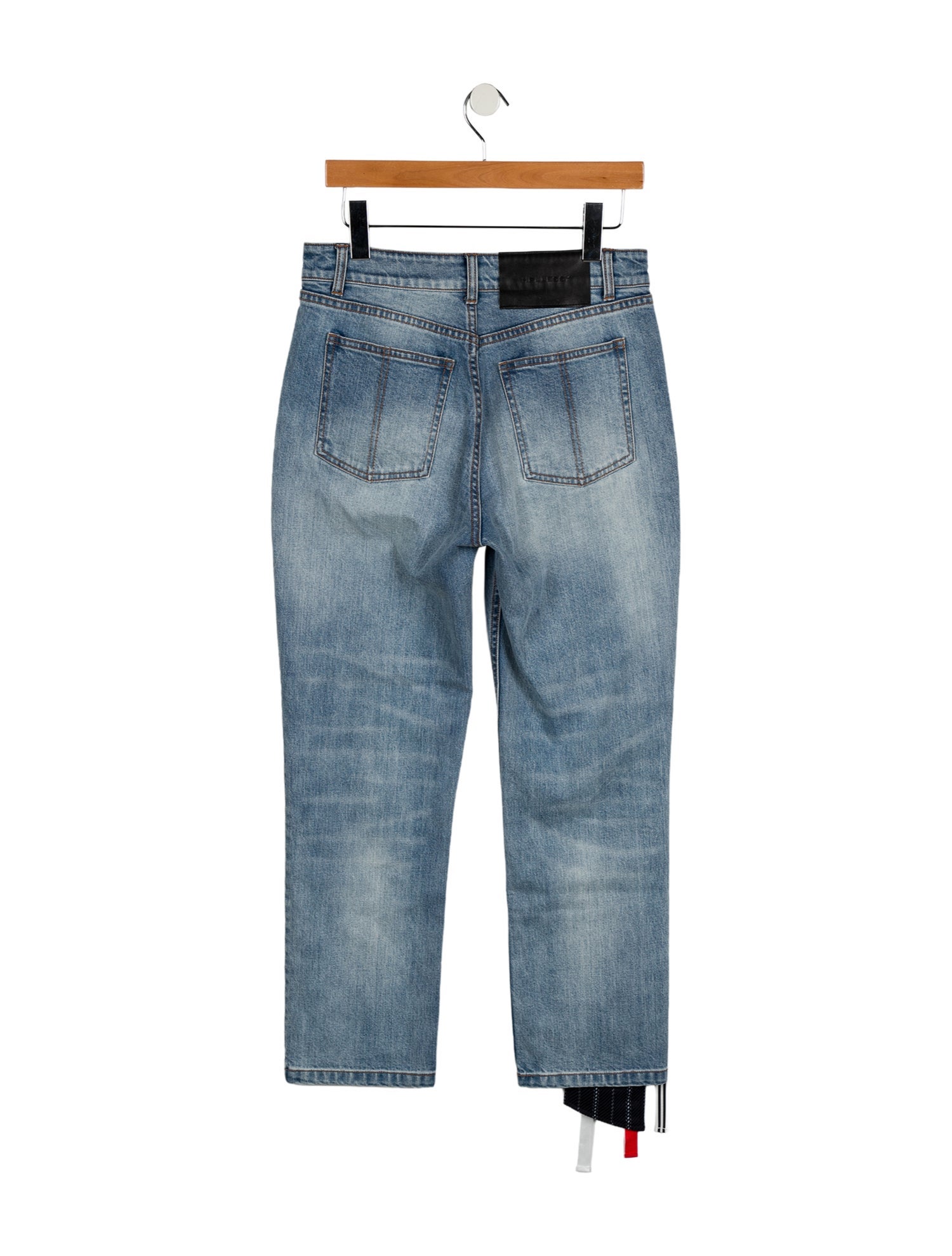 Hellessy High-Rise Straight Leg Jeans