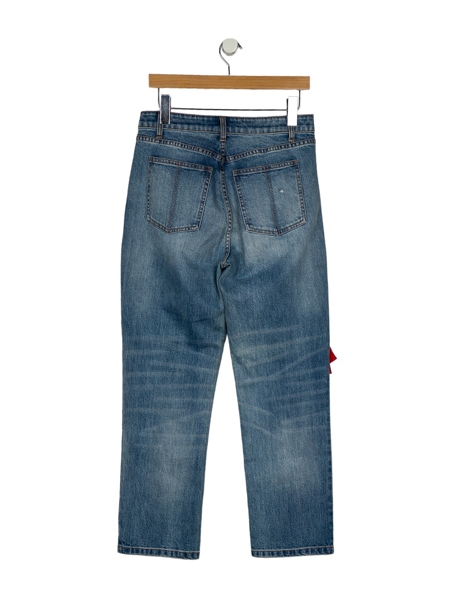 Hellessy Mid-Rise Straight Leg Jeans