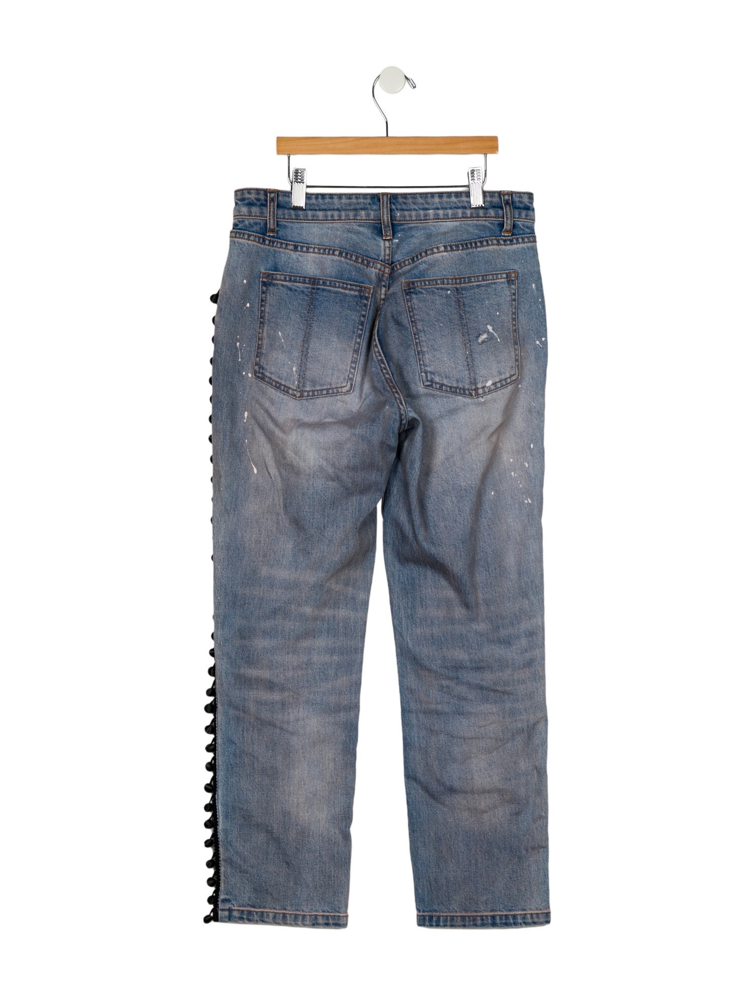 Hellessy Mid-Rise Straight Leg Jeans