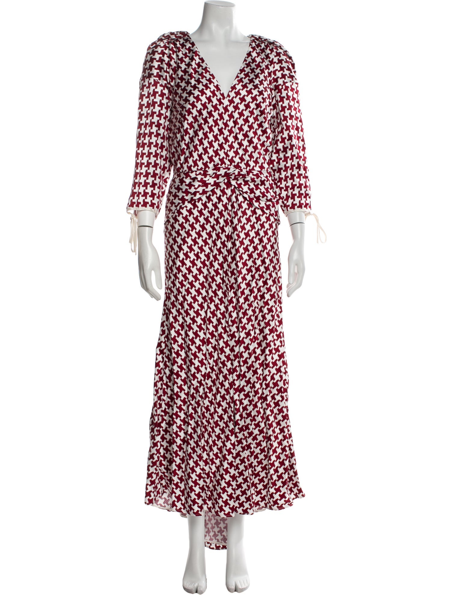 Hellessy Printed Long Dress