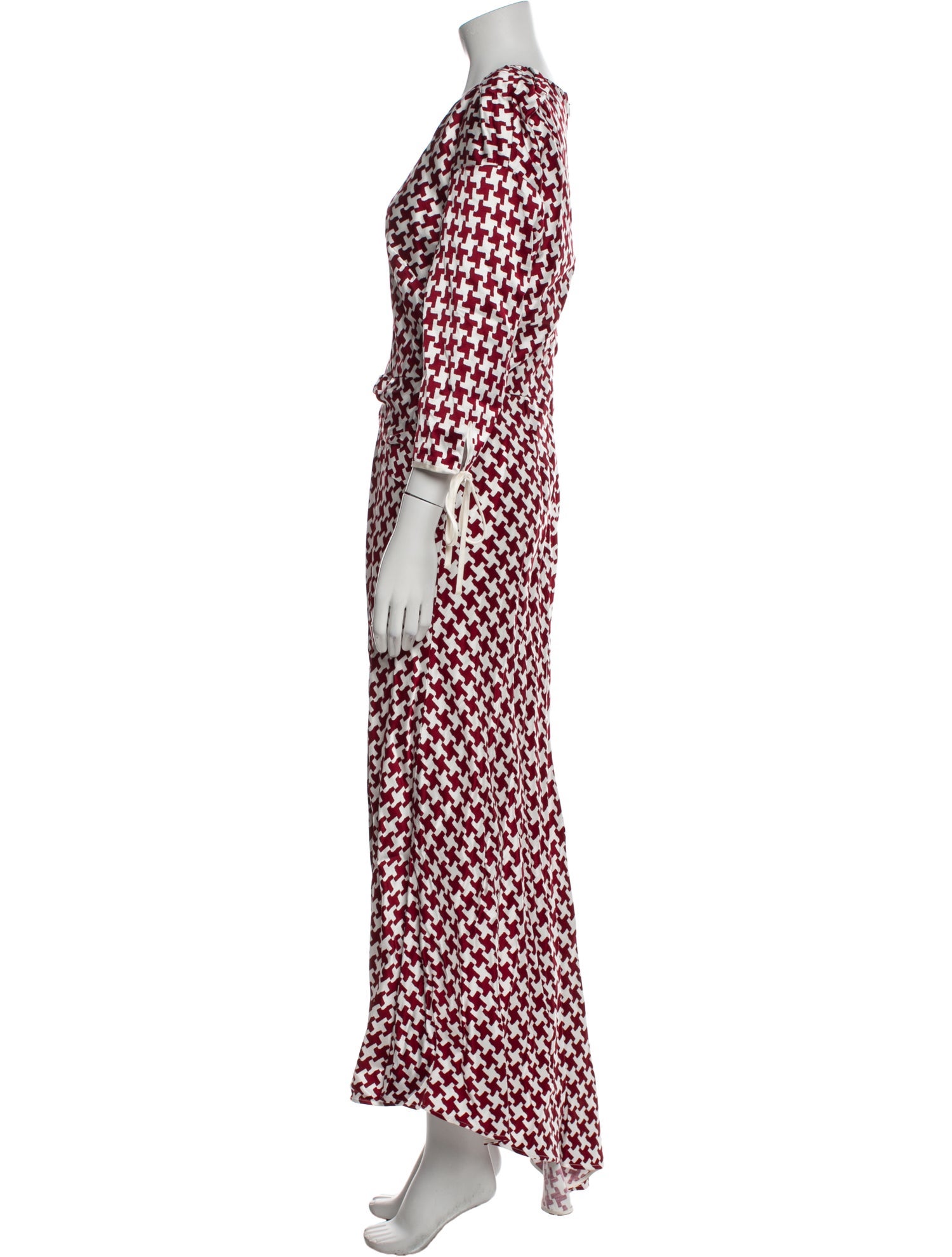 Hellessy Printed Long Dress