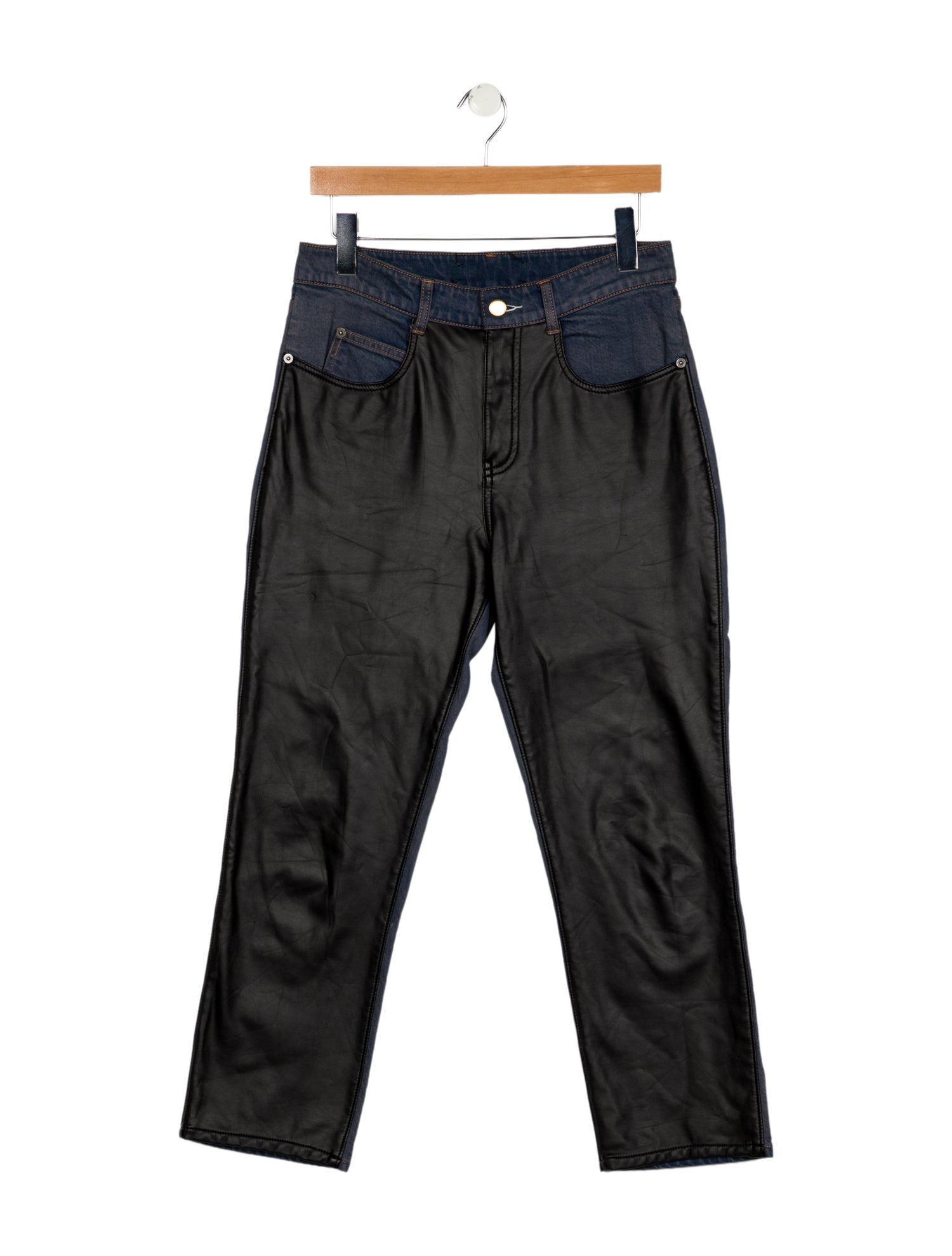 Hellessy High-Rise Straight Leg Jeans