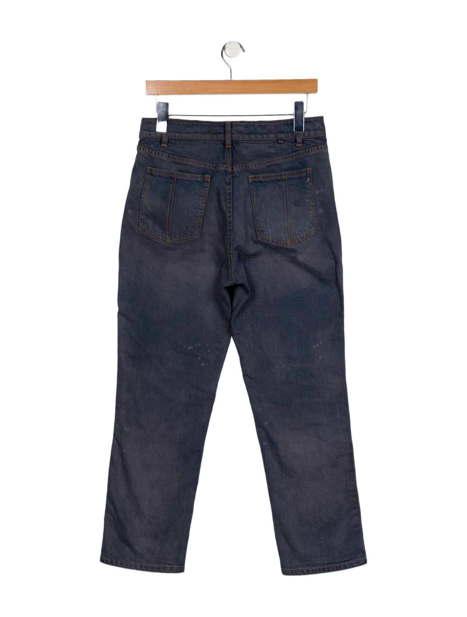 Hellessy High-Rise Straight Leg Jeans