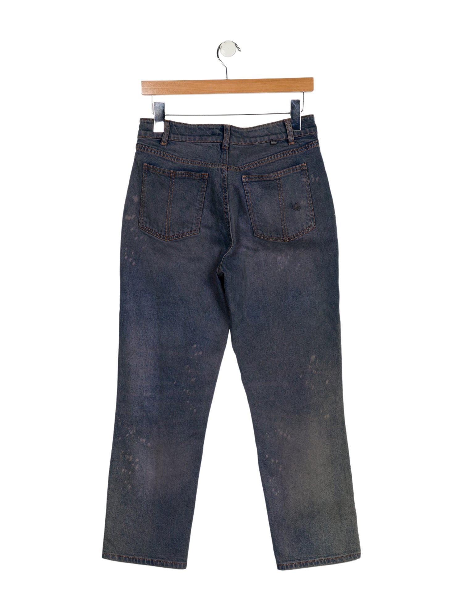 Hellessy High-Rise Straight Leg Jeans