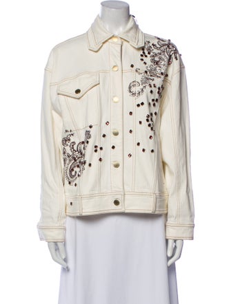 Hellessy Striped Denim Jacket