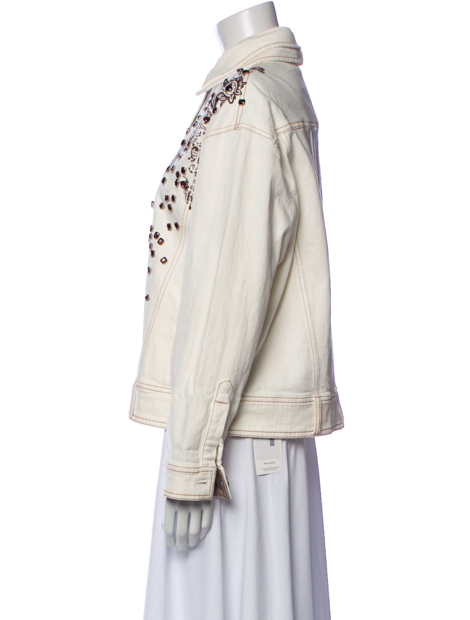 Hellessy Striped Denim Jacket