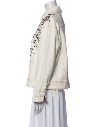 Hellessy Striped Denim Jacket