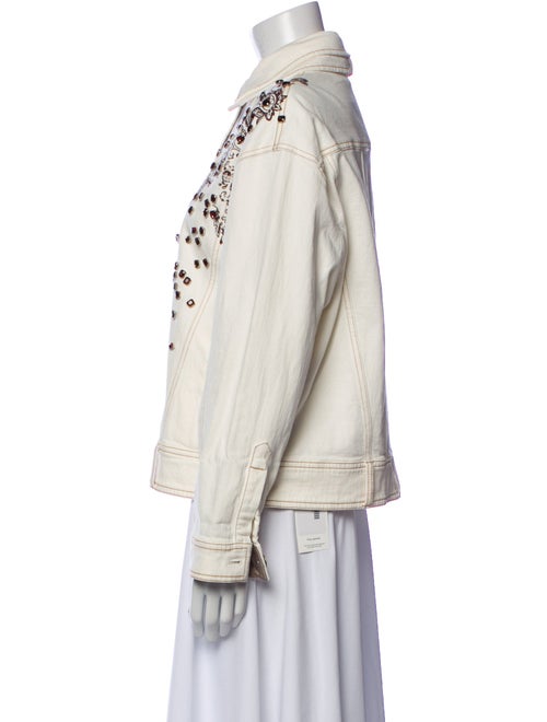 Hellessy Striped Denim Jacket