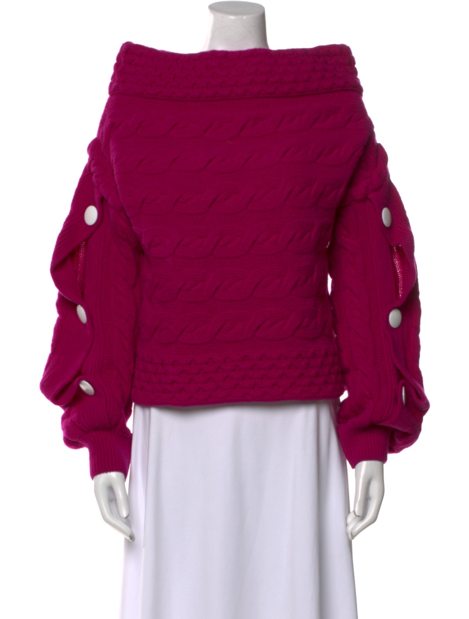 Hellessy Merino Wool Mock Neck Sweater