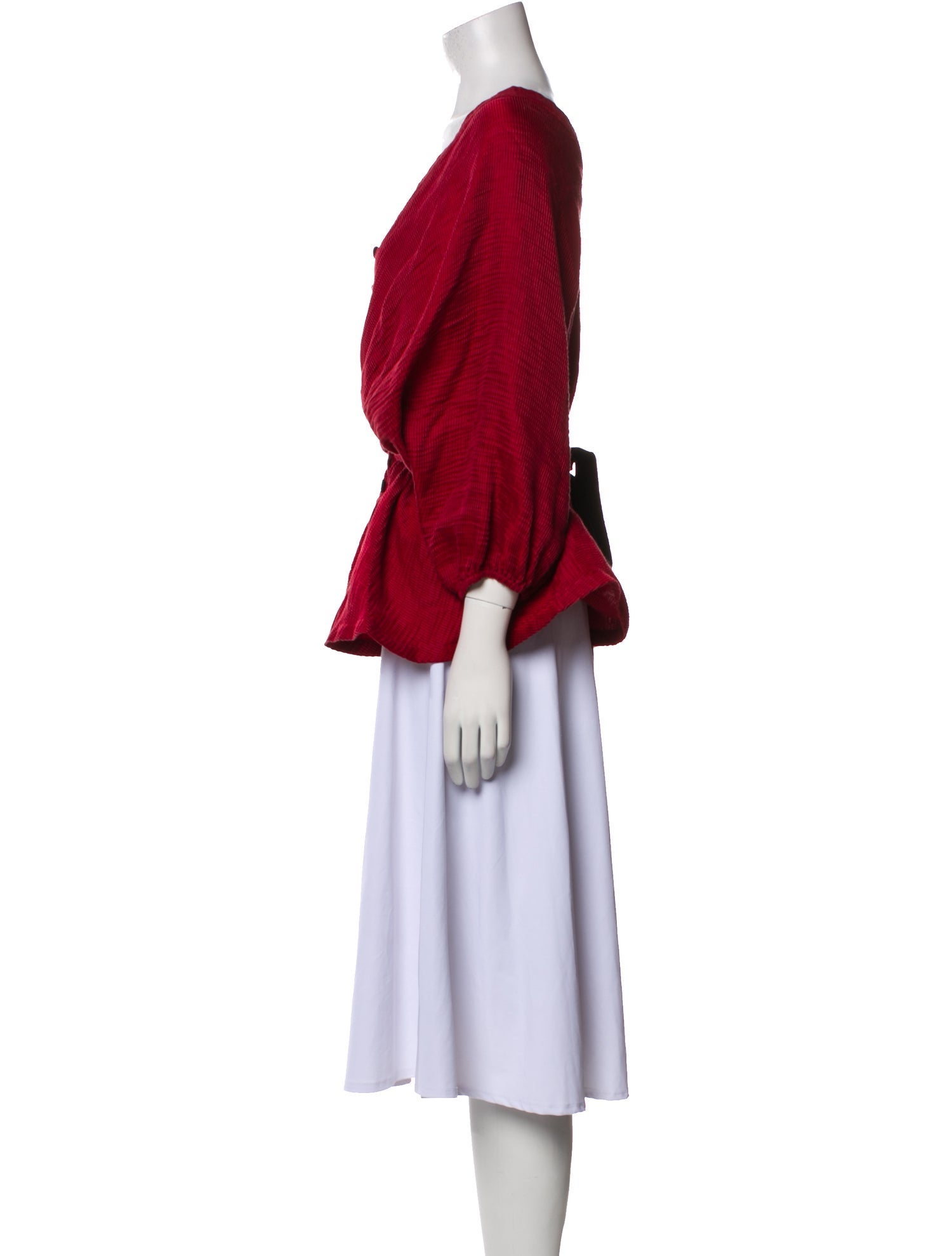 Hellessy Linen V-Neck Blouse