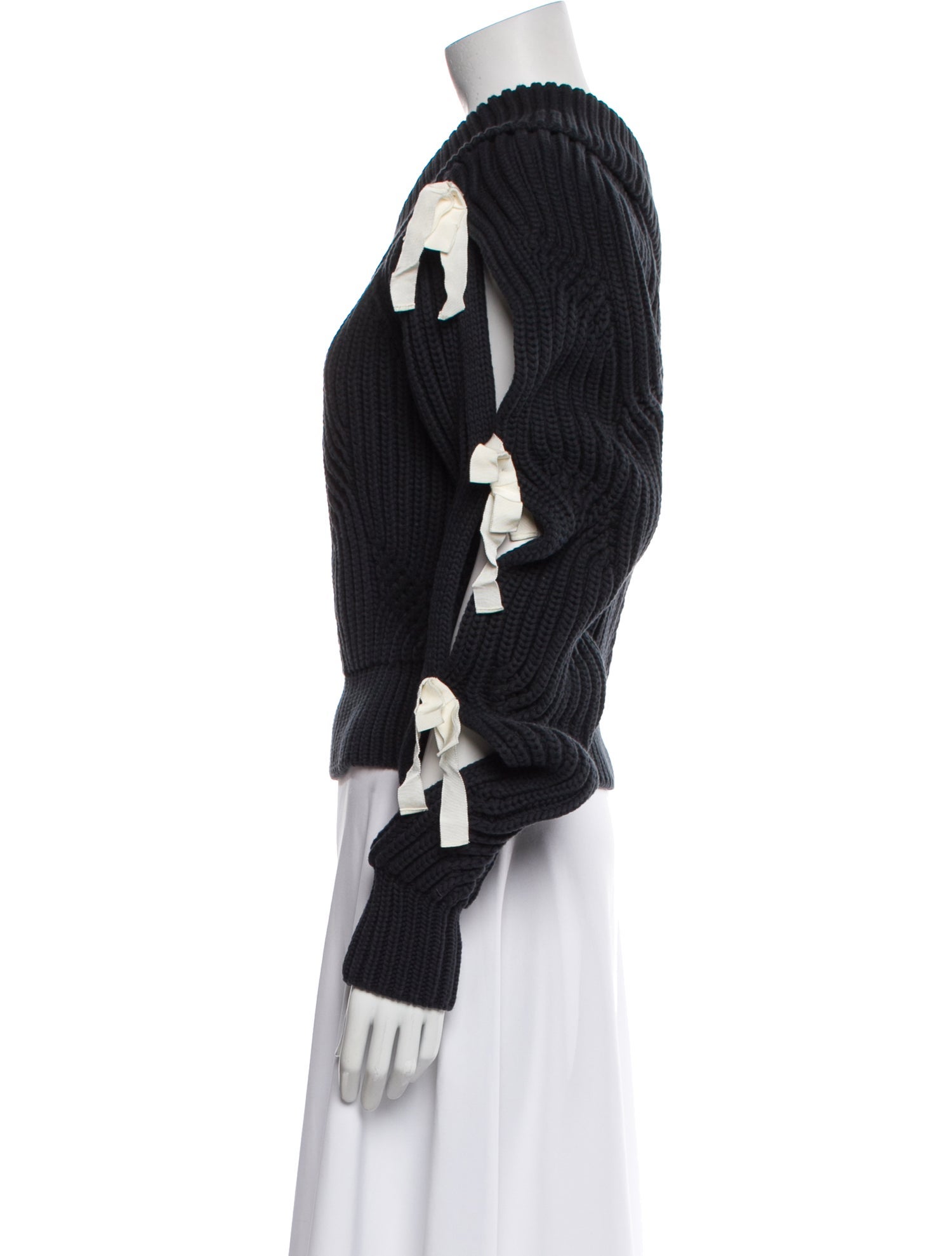 Hellessy One-Shoulder Sweater