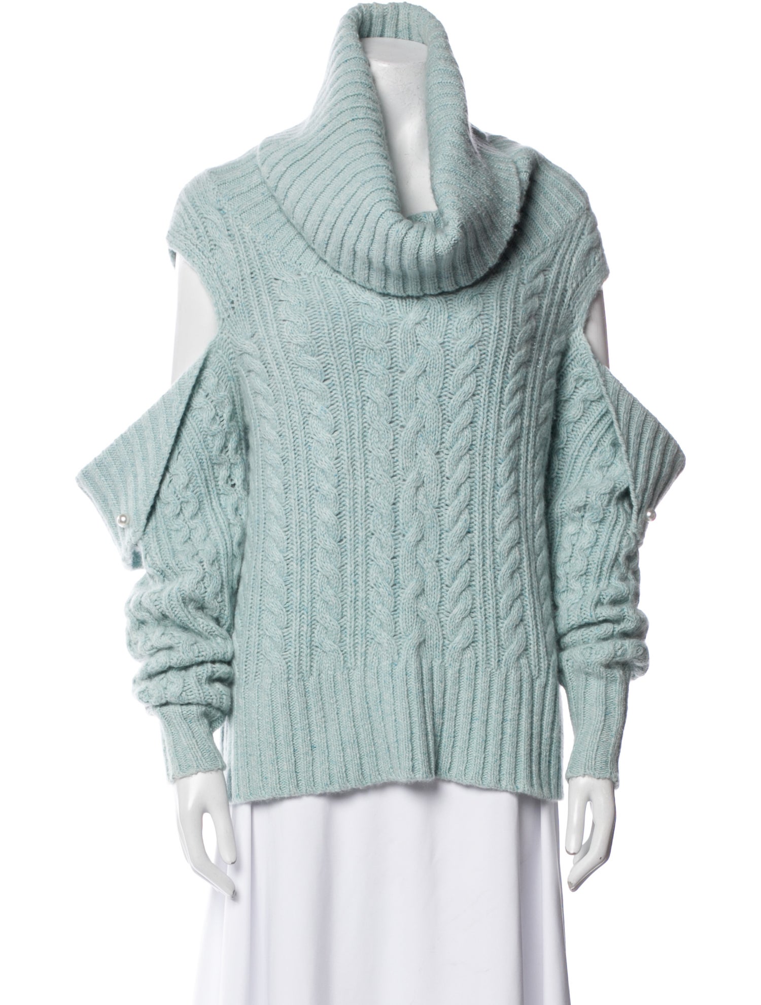 Hellessy Cashmere Cowl Neck Sweater