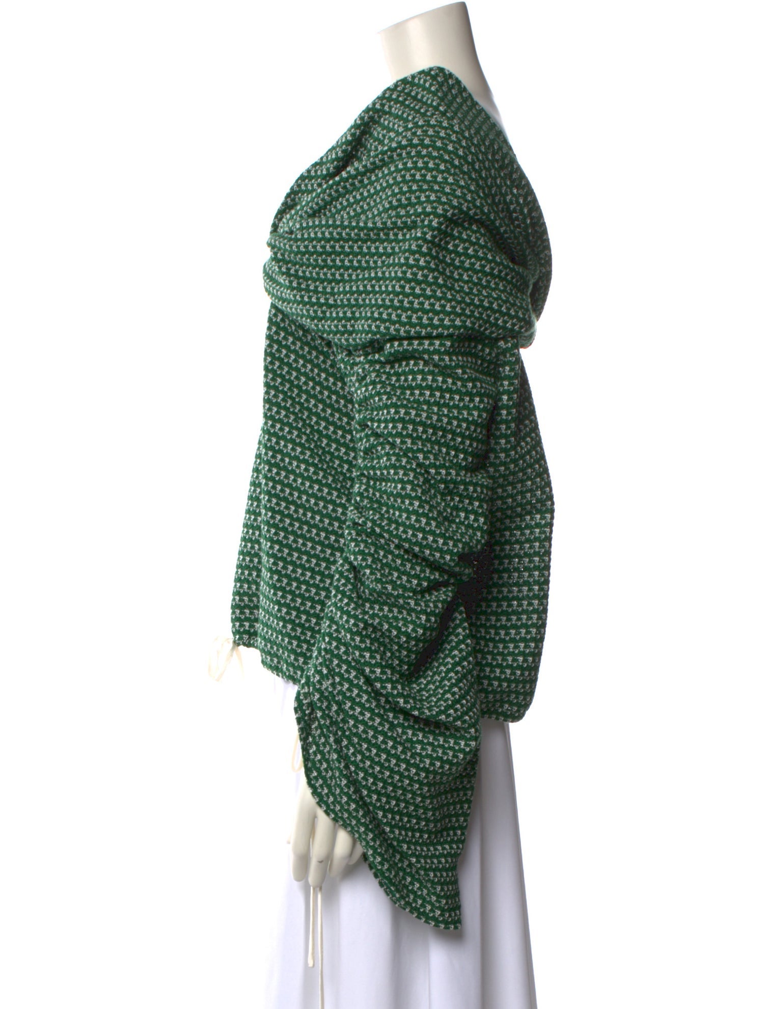 Hellessy Printed Cowl Neck Blouse