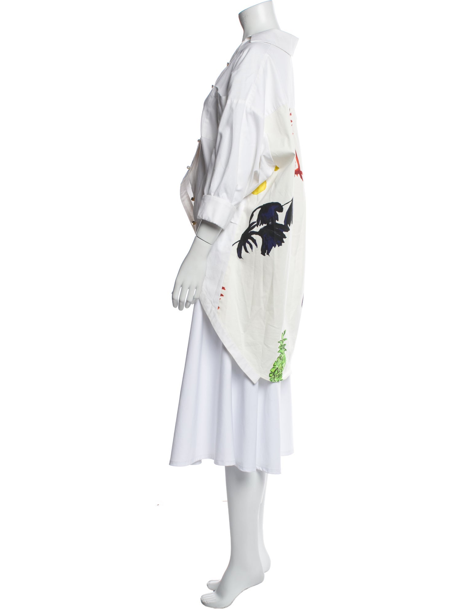 Hellessy V-Neck Three-Quarter Sleeve Tunic