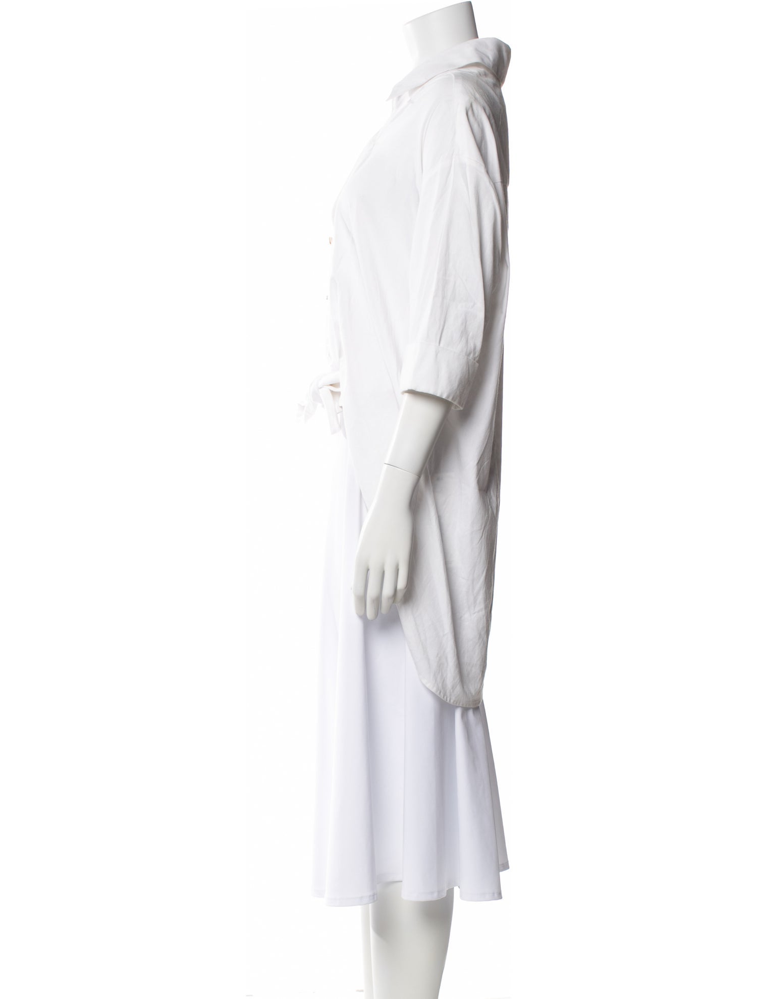 Hellessy Three-Quarter Sleeve Crop Top