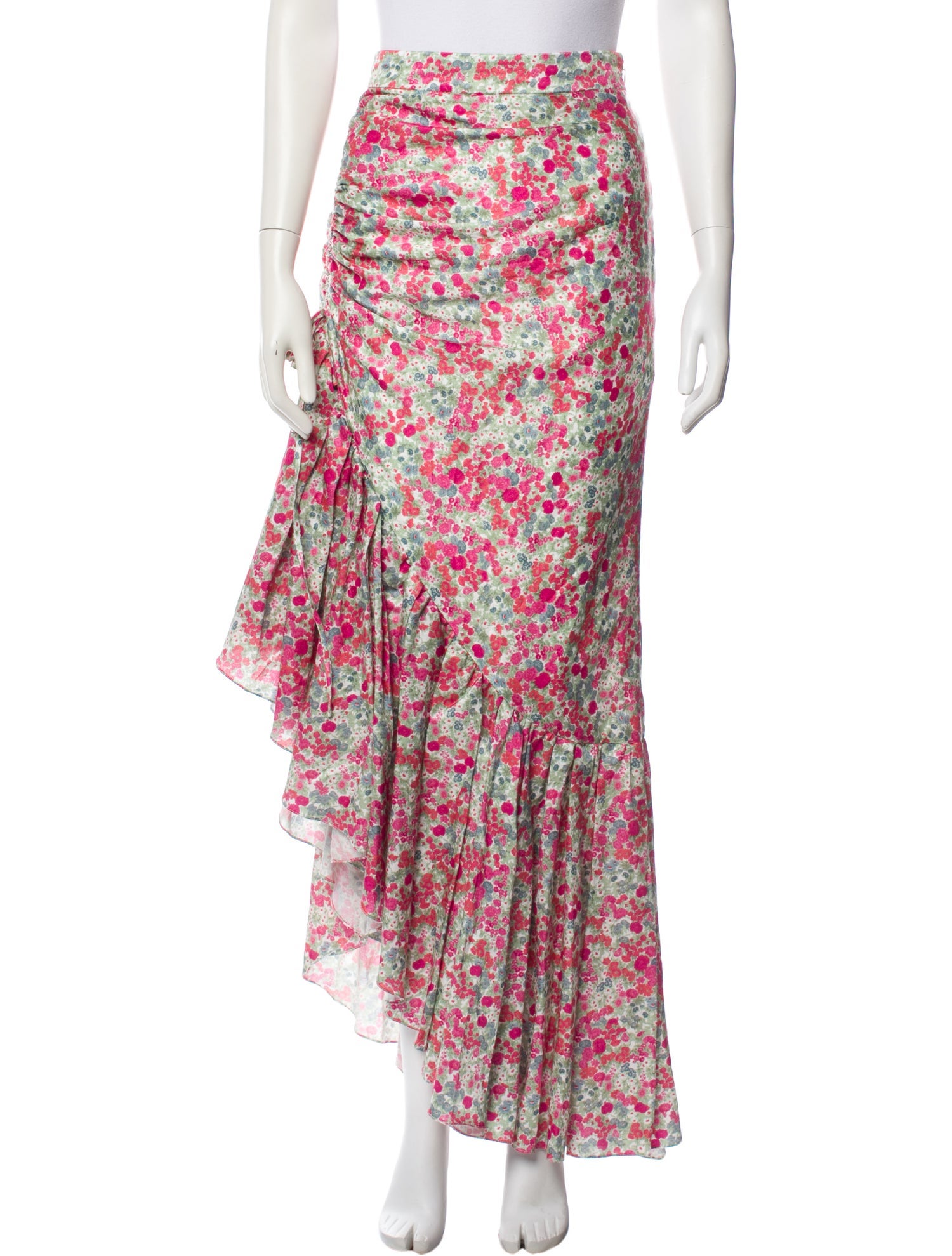 Hellessy Floral Print Long Skirt