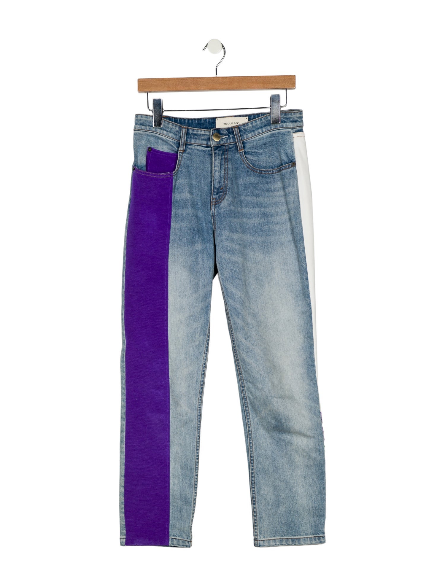 Hellessy Mid-Rise Straight Leg Jeans
