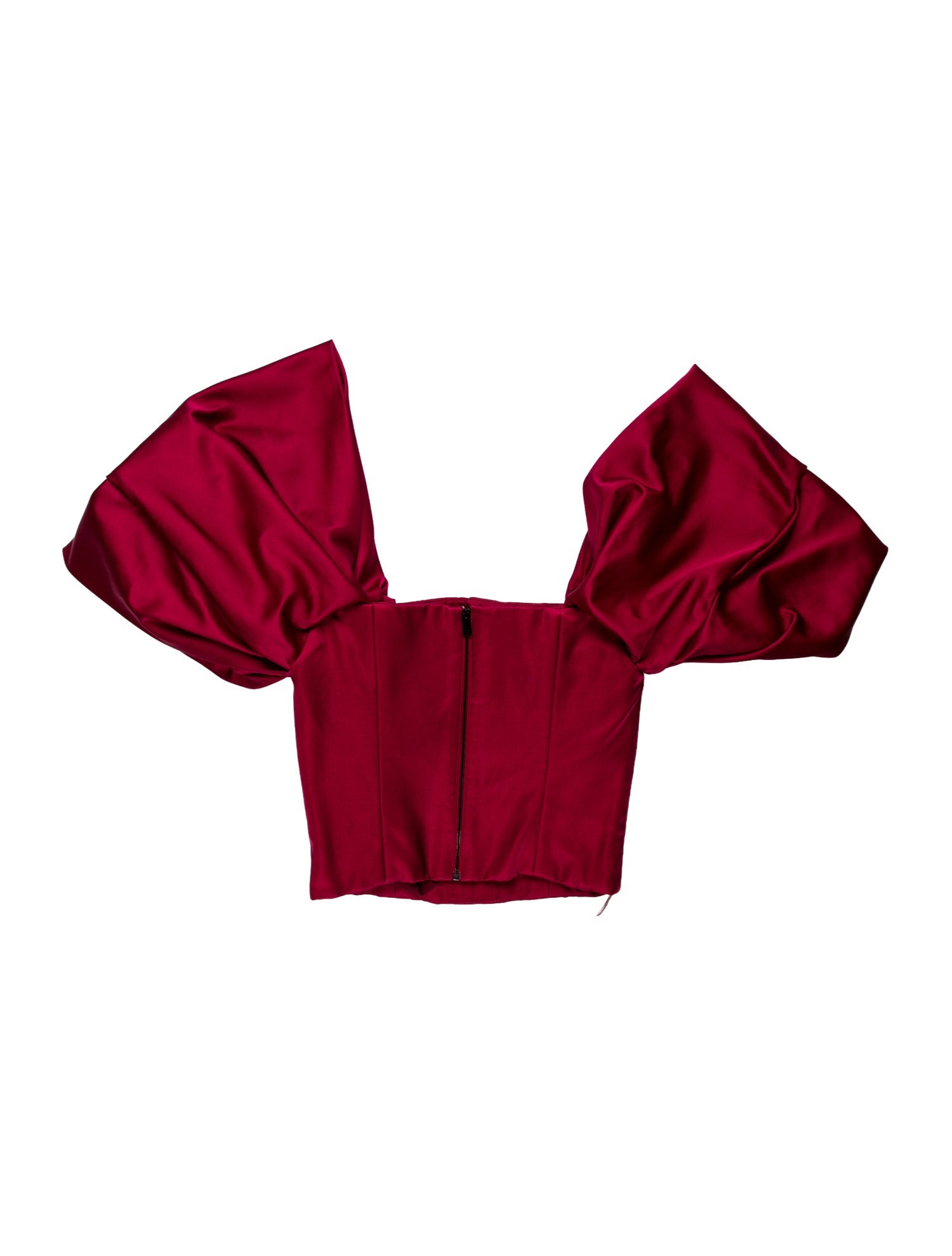 Hellessy Silk Square Neckline Top