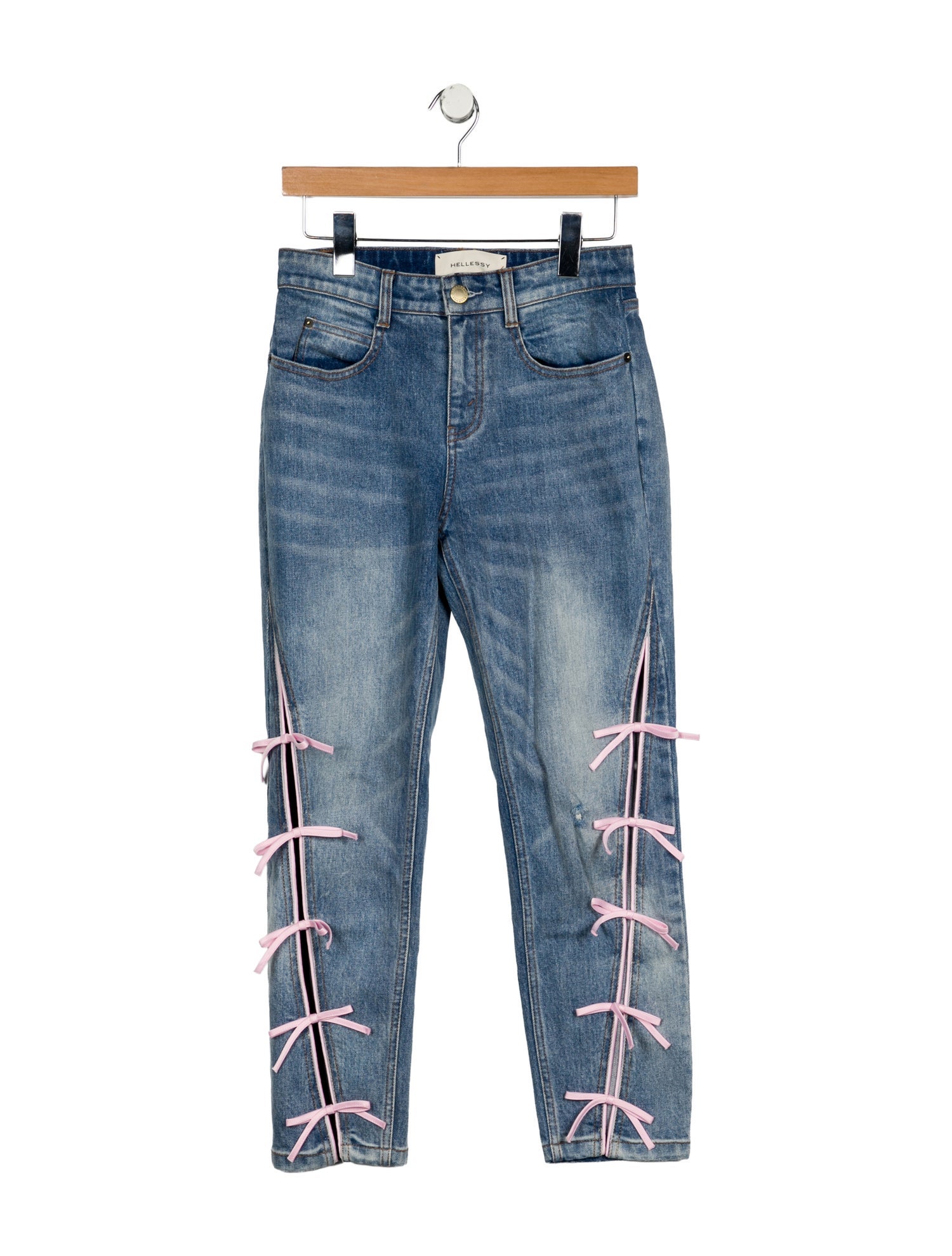Hellessy Low-Rise Skinny Leg Jeans