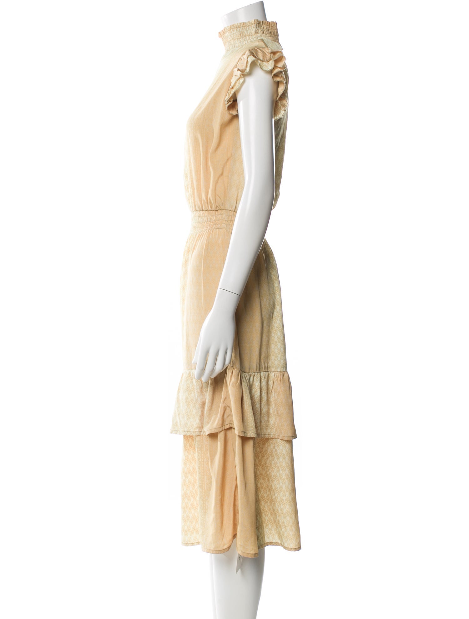 Hellessy Silk Midi Length Dress