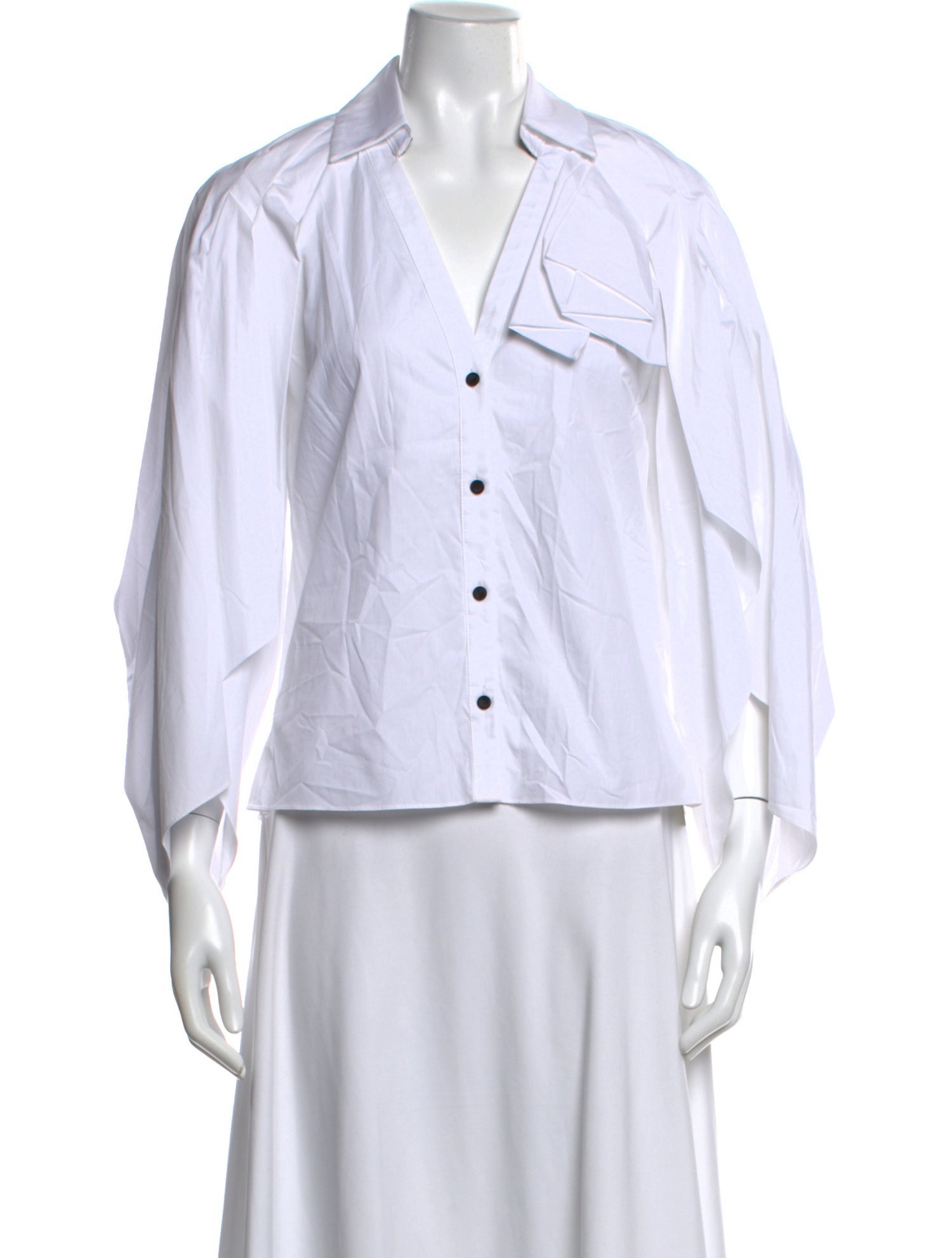 Hellessy V-Neck Long Sleeve Blouse w/ Tags