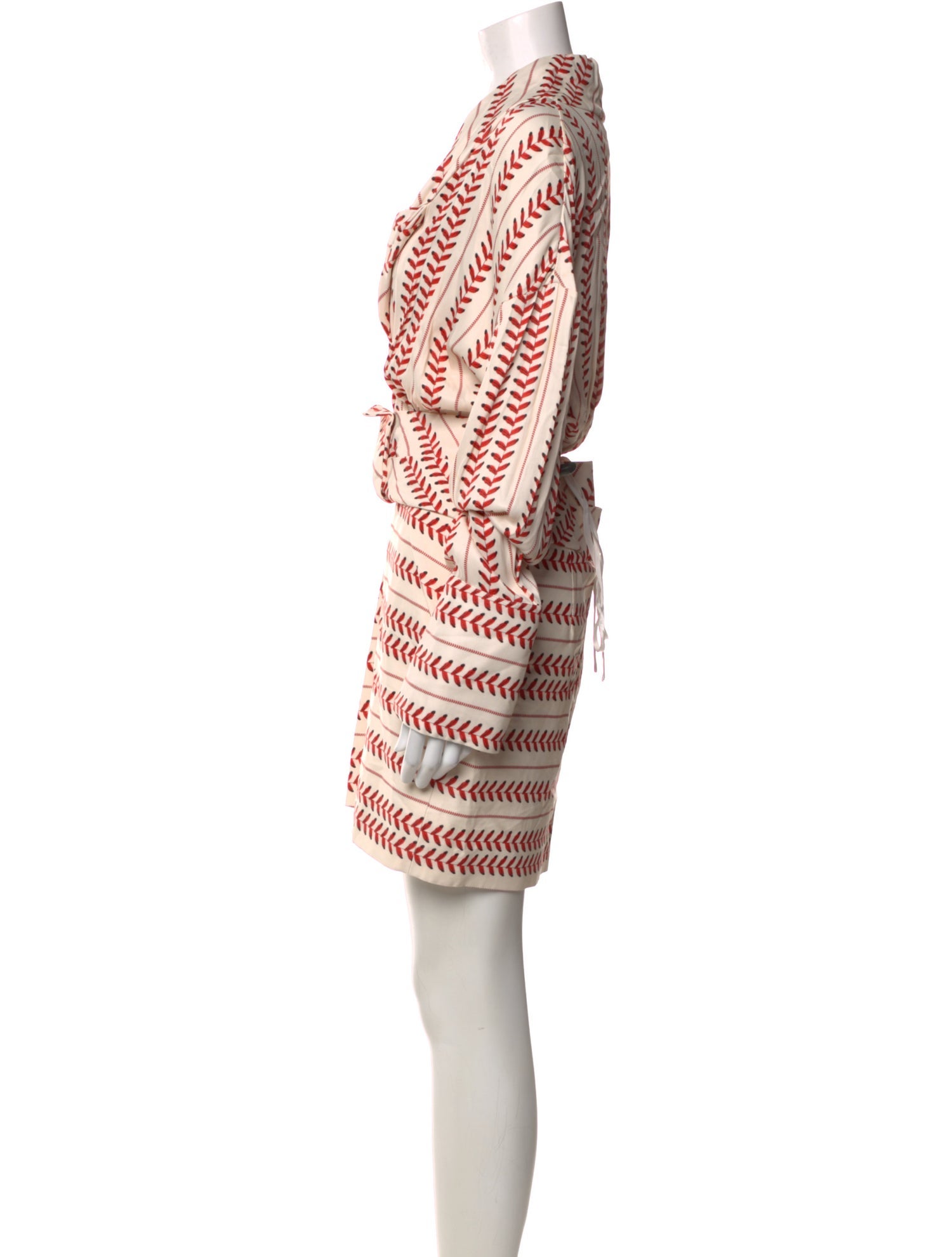 Hellessy Printed Knee-Length Dress