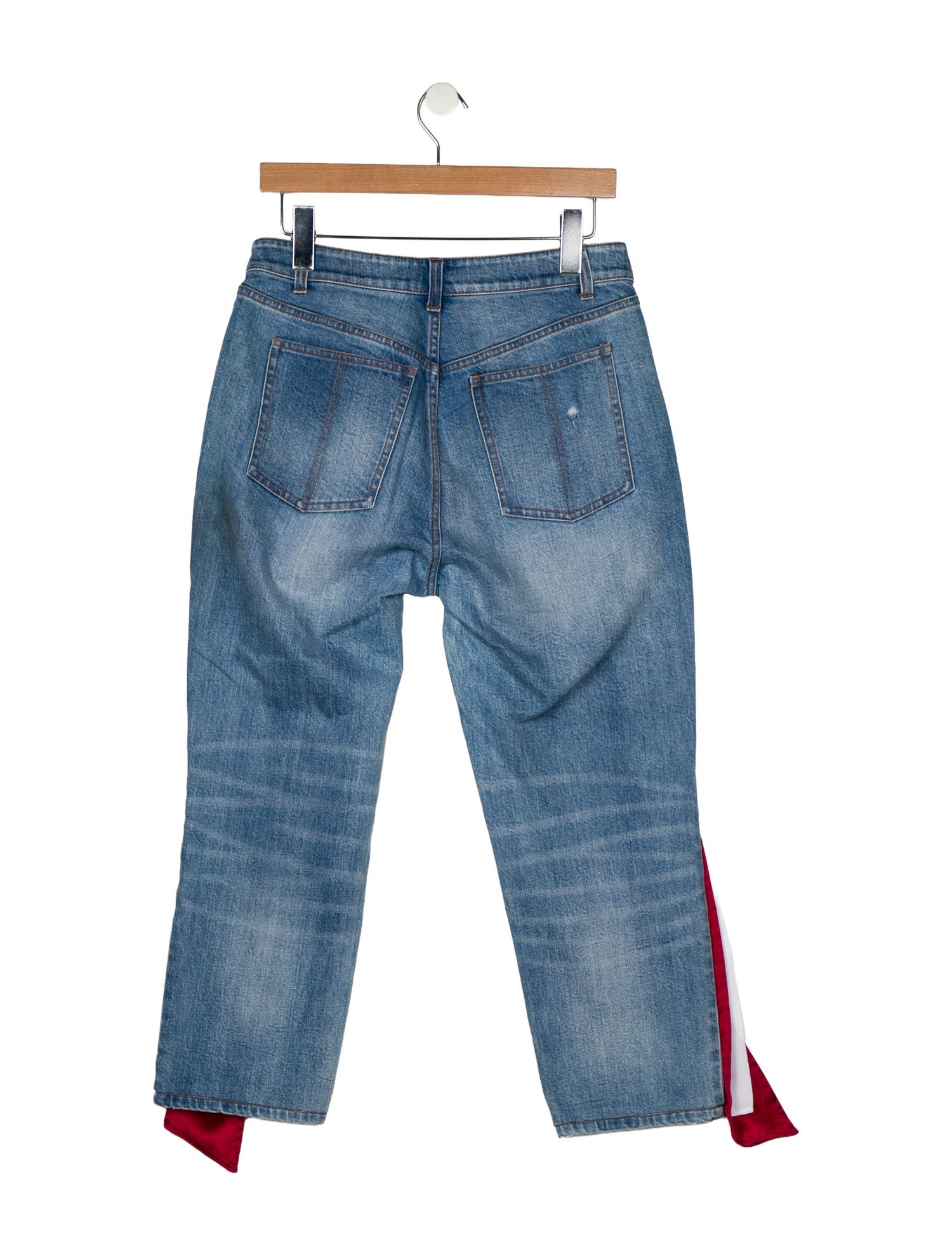 Hellessy High-Rise Straight Leg Jeans