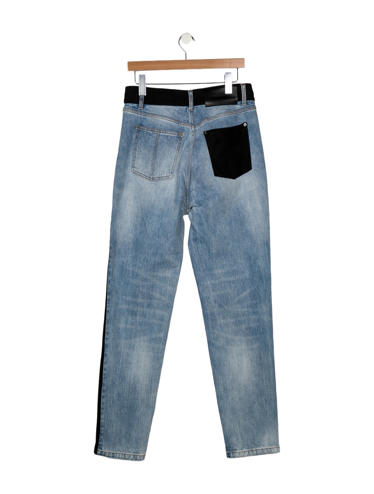 Hellessy High-Rise Straight Leg Jeans