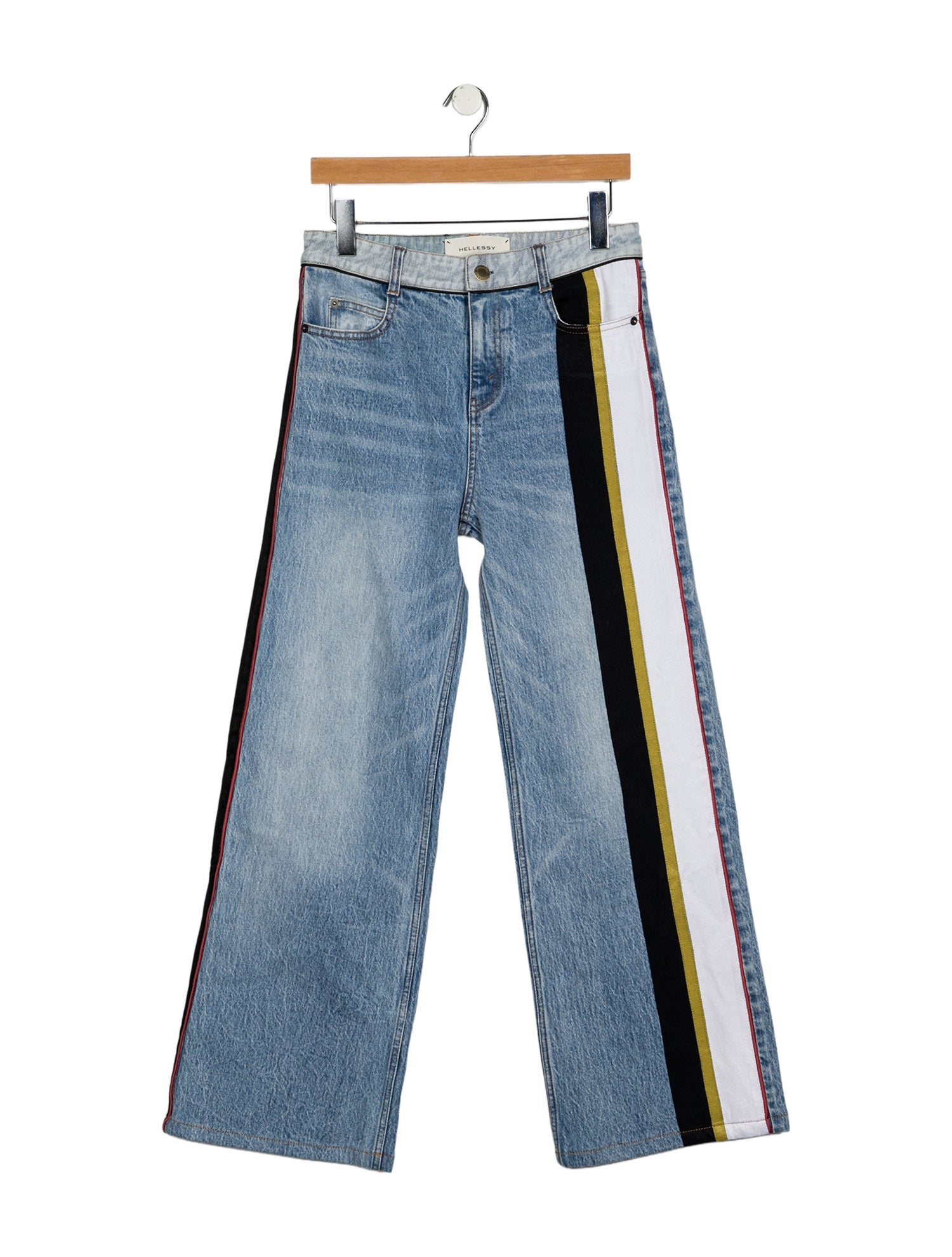 Hellessy High-Rise Wide Leg Jeans
