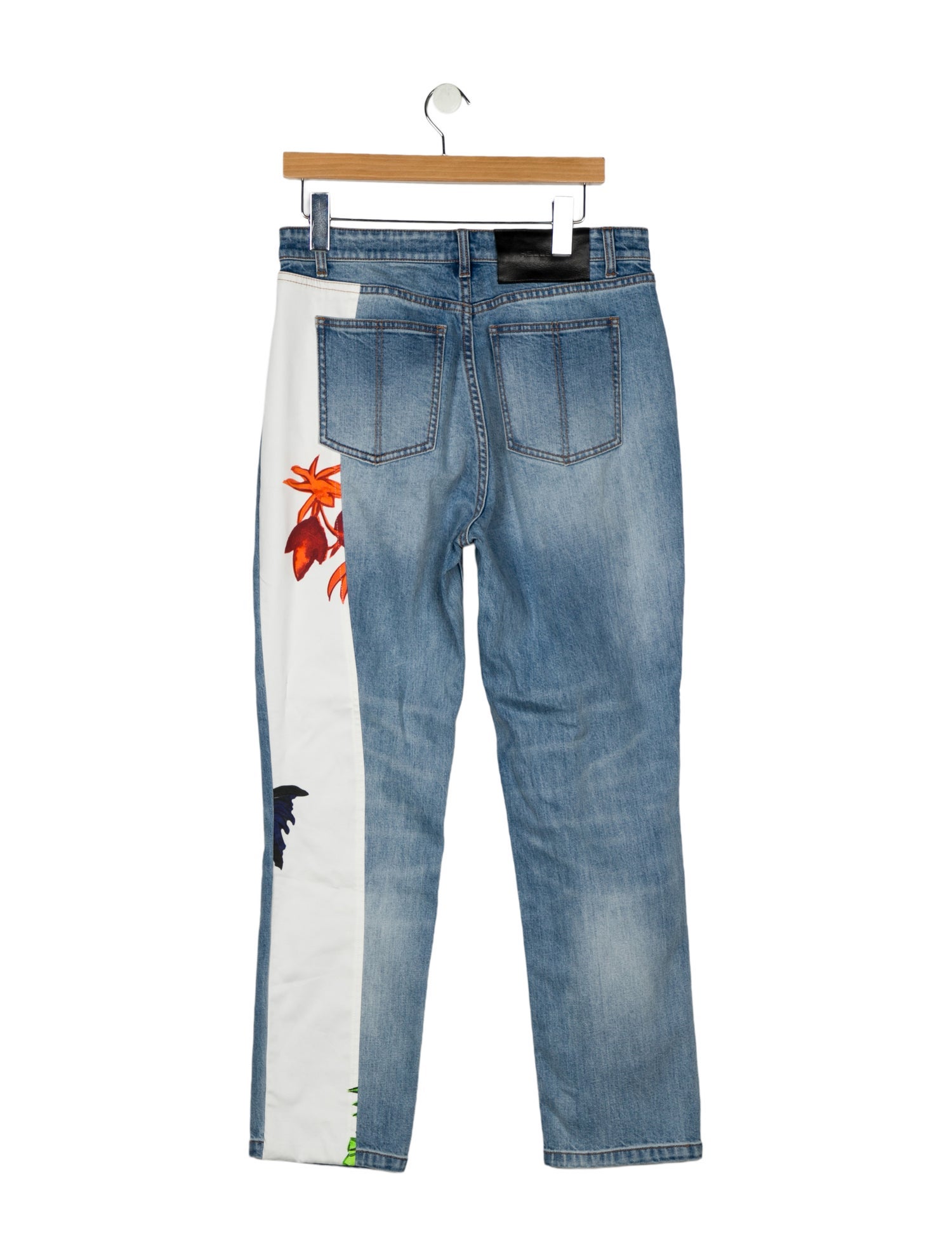 Hellessy High-Rise Straight Leg Jeans
