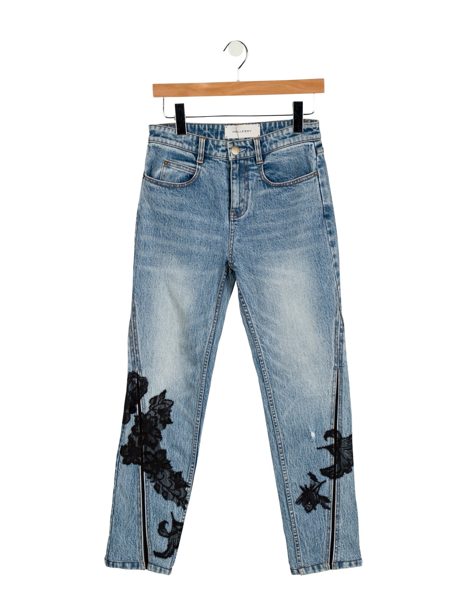 Hellessy Mid-Rise Straight Leg Jeans