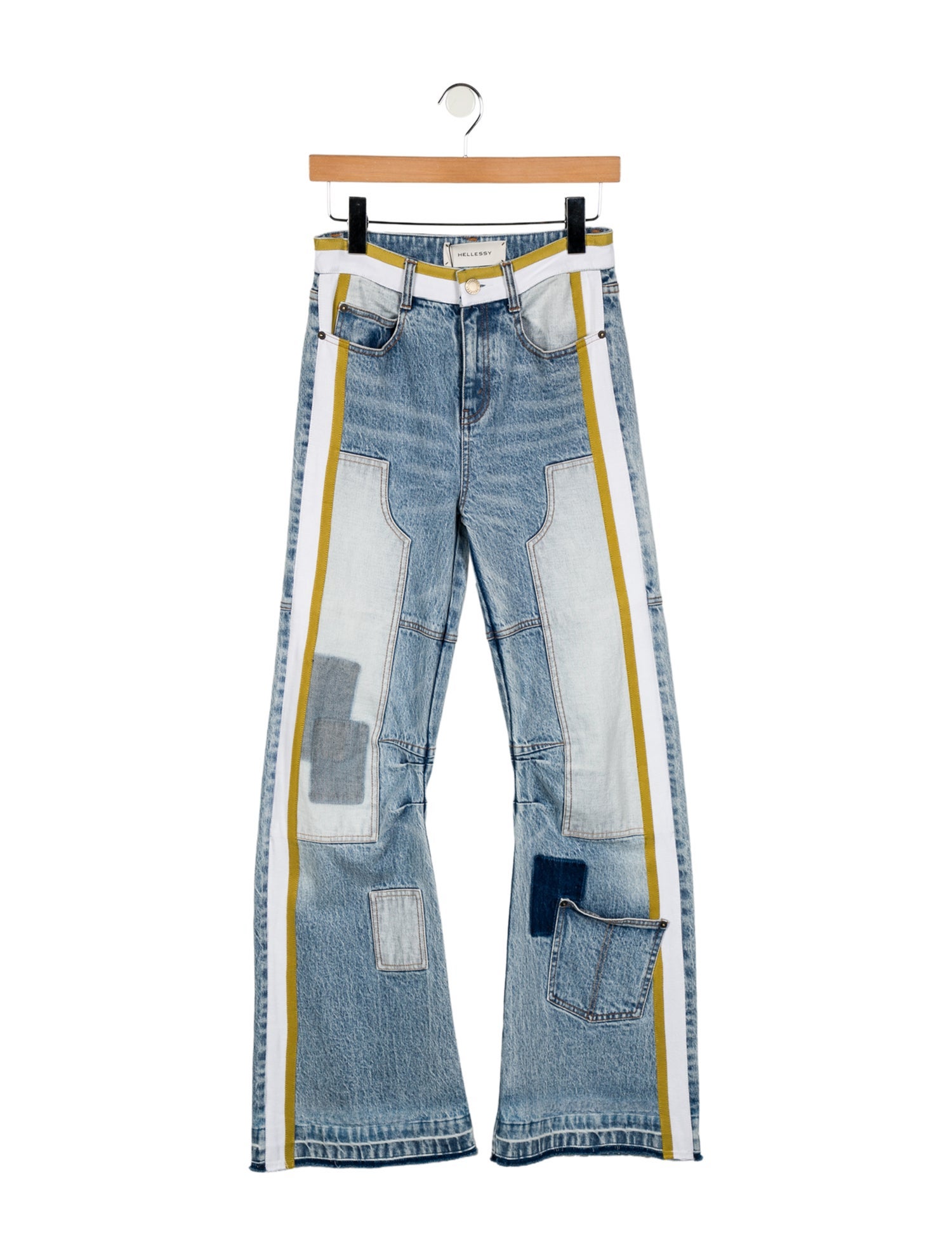 Hellessy Mid-Rise Wide Leg Jeans