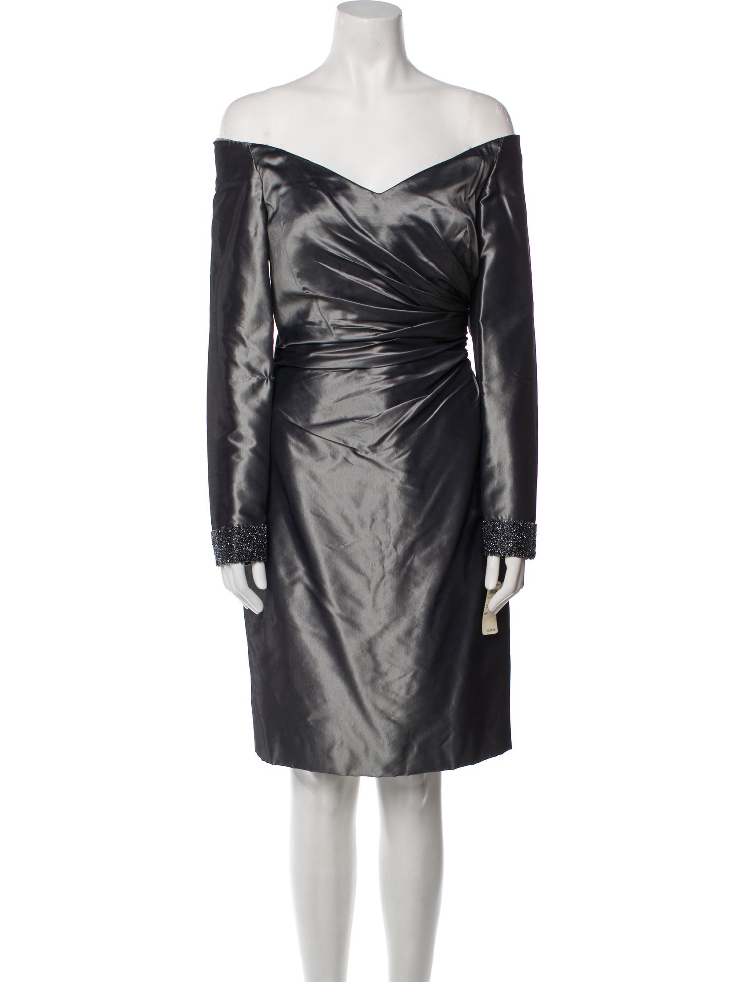 Helen Morley Silk Knee-Length Dress w/ Tags