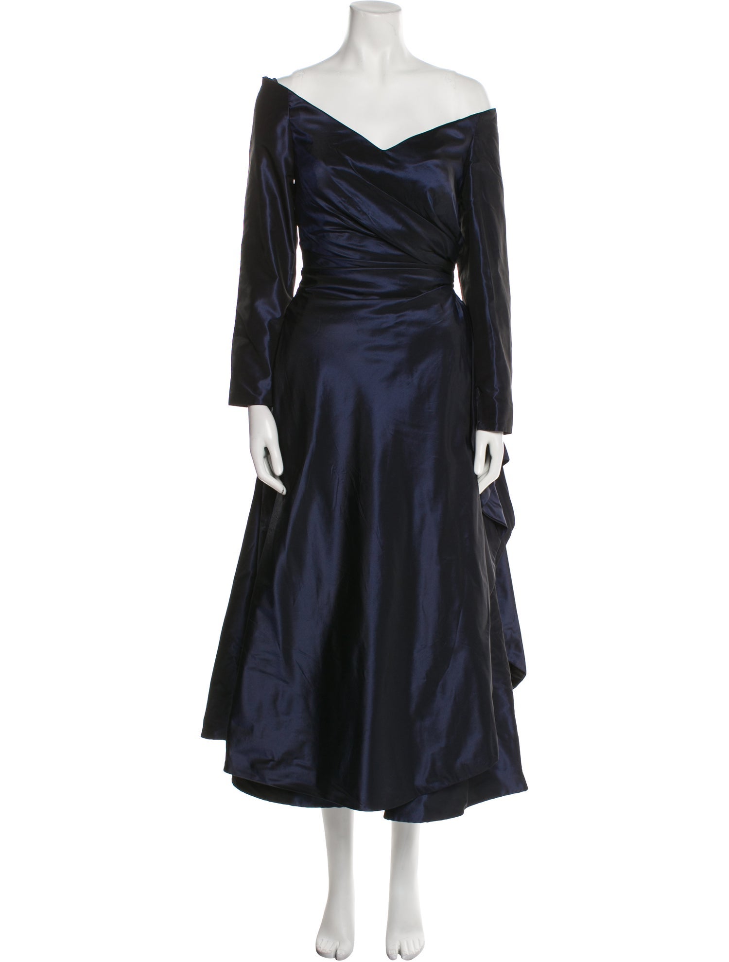 Helen Morley Off-The-Shoulder Long Dress