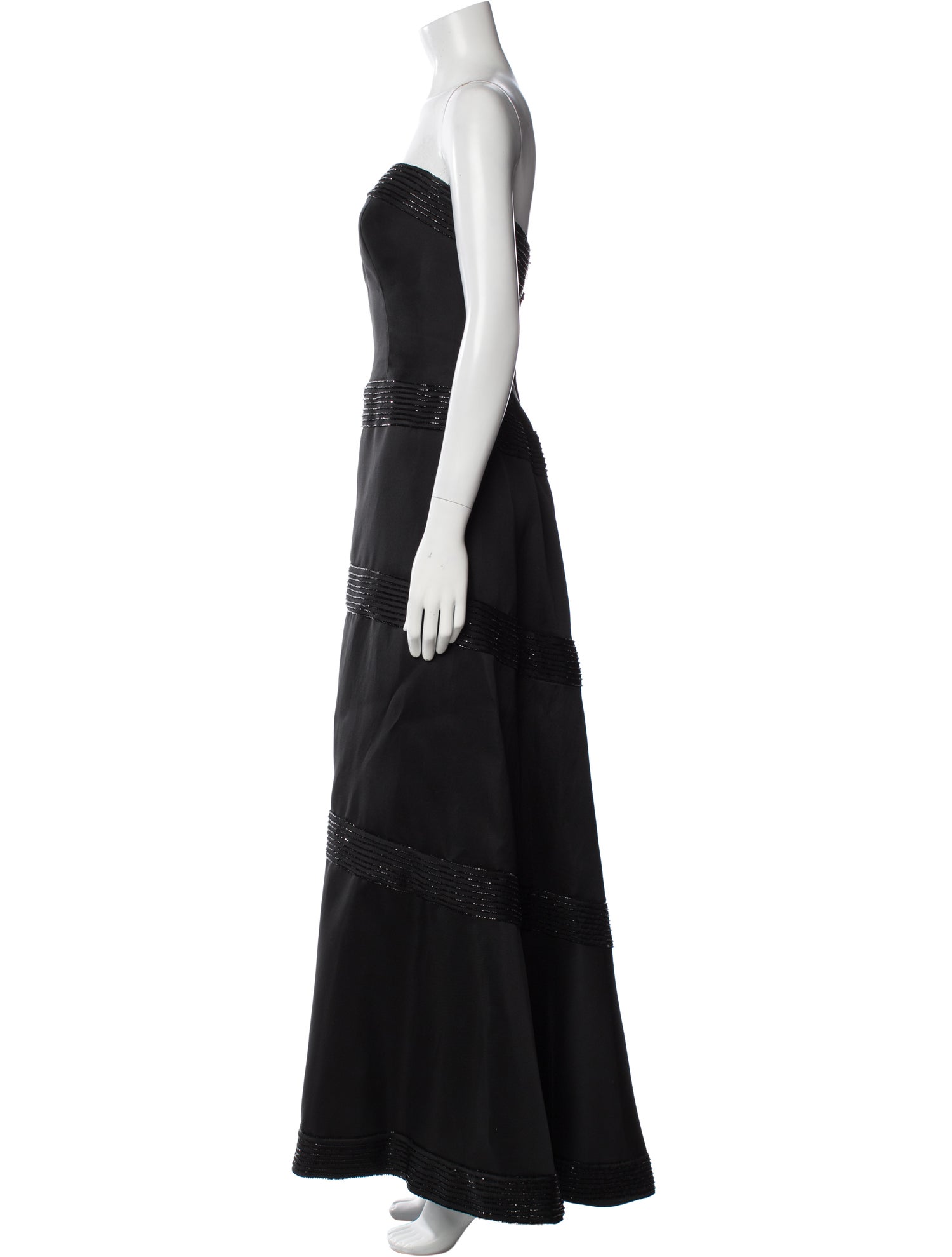 Helen Morley Strapless Long Dress