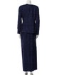 Helen Morley Silk Lace Pattern Skirt Suit