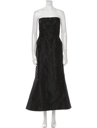 Helen Morley Silk Midi Length Dress
