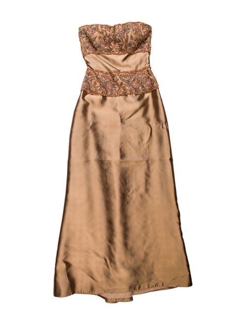 Helen Morley Printed Long Dress