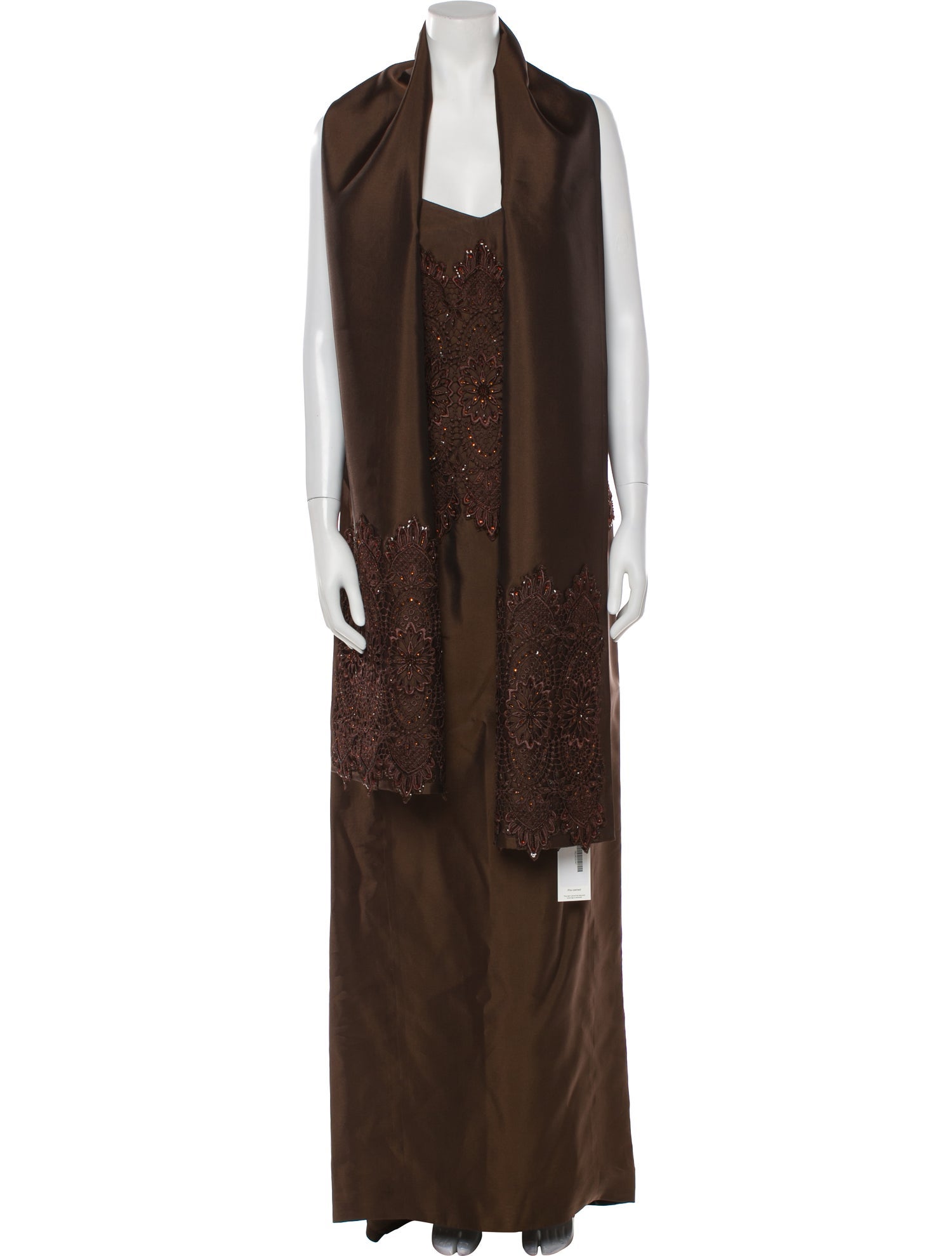 Helen Morley Halterneck Long Dress