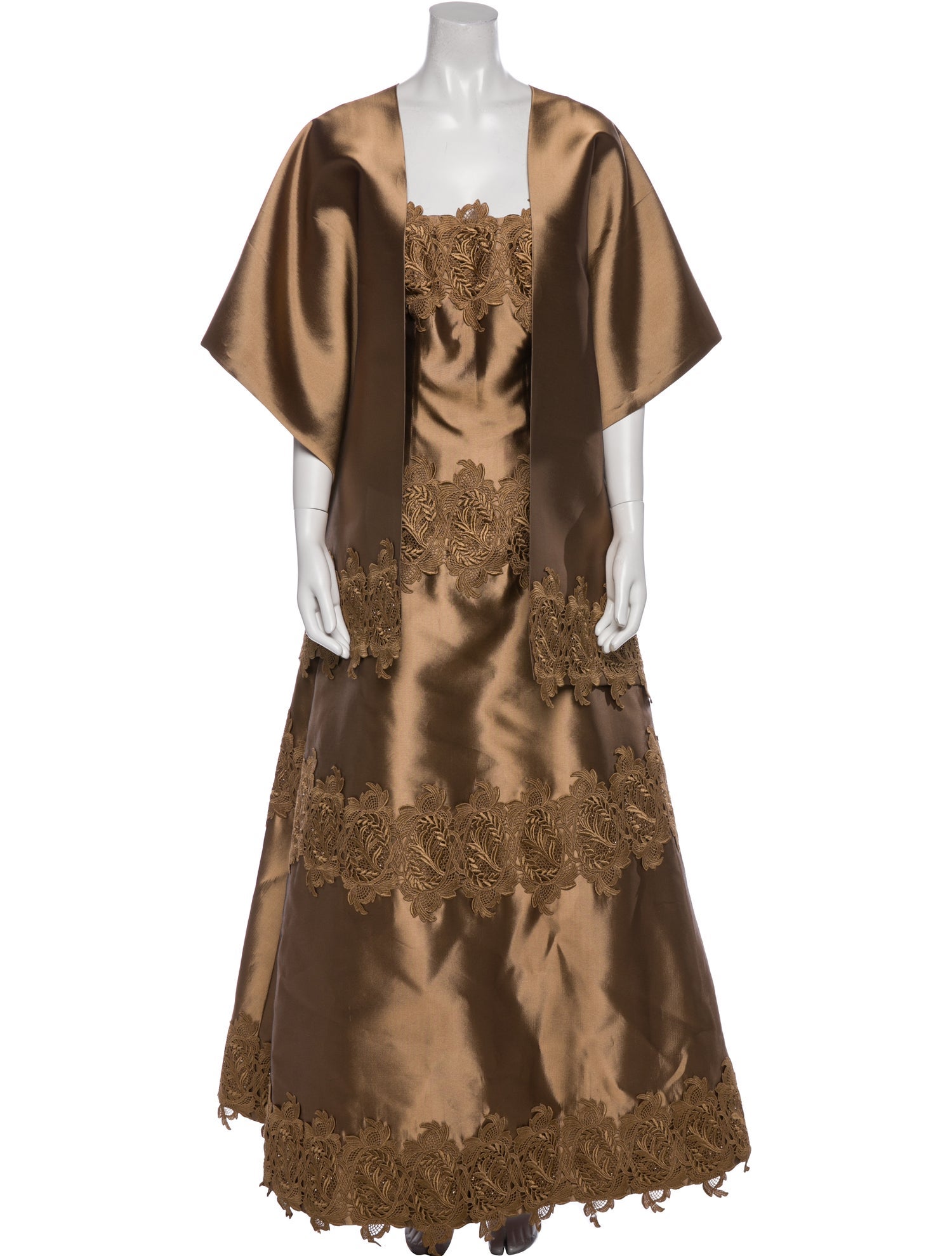 Helen Morley Patterned Long Dress