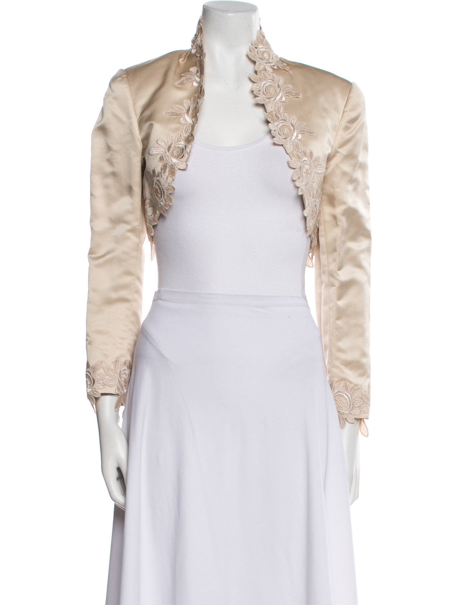 Helen Morley Satin Bolero