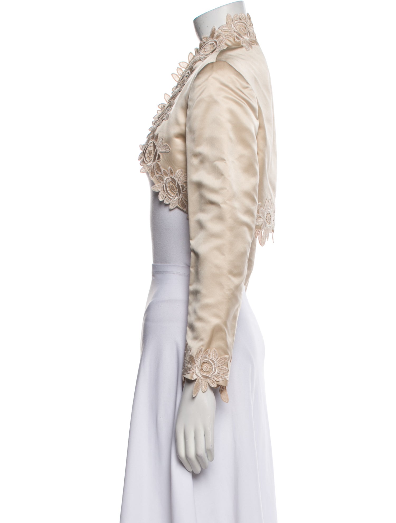 Helen Morley Satin Bolero