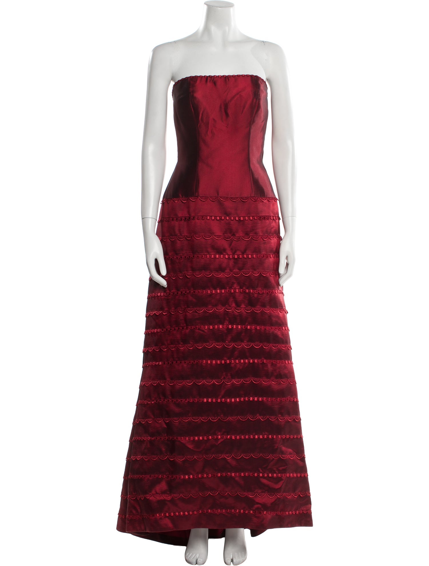 Helen Morley Striped Long Dress