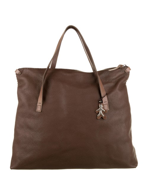 Henry Beguelin Leather Tote Bag Brown