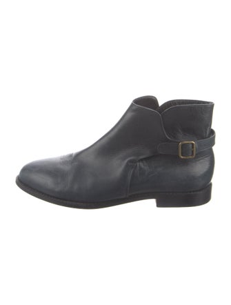Henry Beguelin Leather Moto Boots