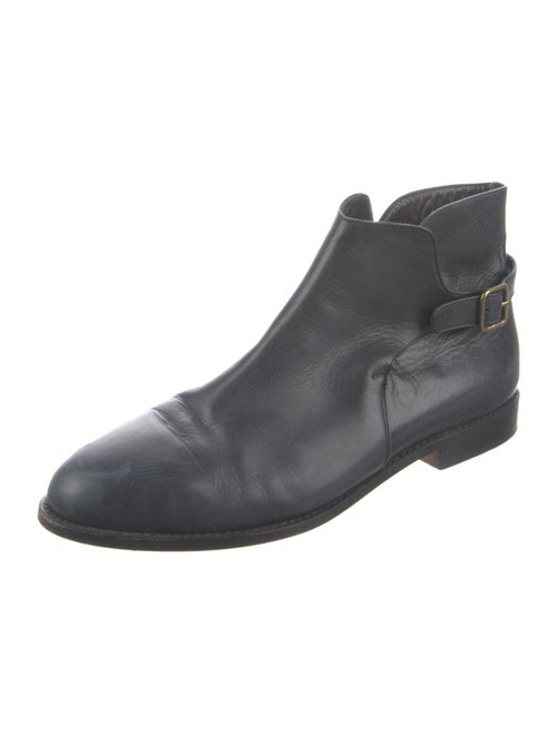 Henry Beguelin Leather Moto Boots